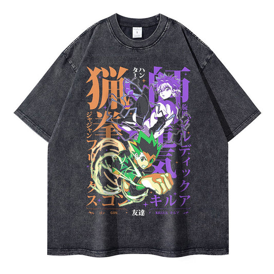 [Hunter x Hunter] KILLUA GON Oversized Vintage T-shirt