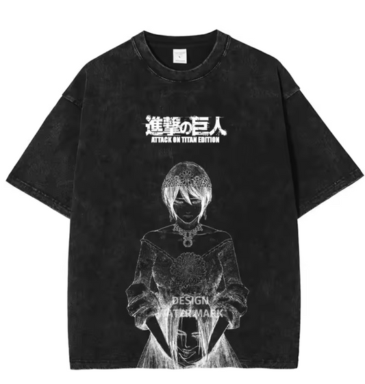[Attack On Titan] MIKASA Oversized T-shirt