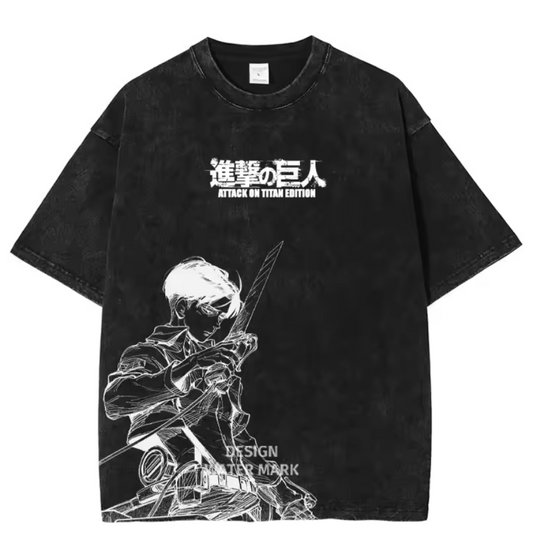 [Attack On Titan] LEVI Oversized T-shirt