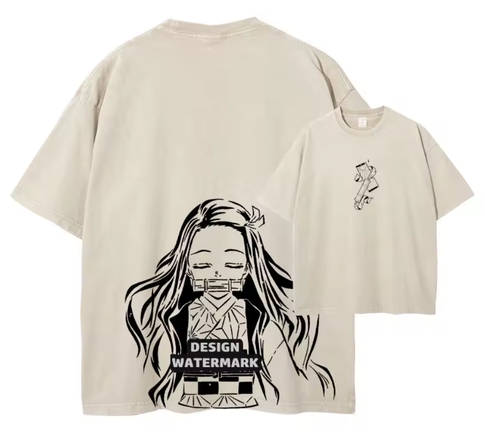 [Demon Slayer] RENGOKU Camiseta vintage extragrande 2