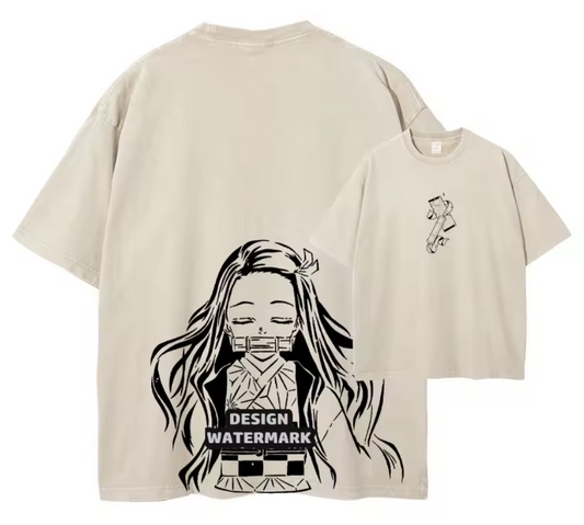 [Demon Slayer] RENGOKU Camiseta vintage extragrande 2