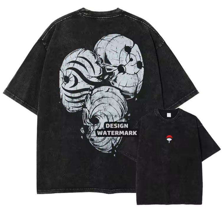[One Piece] Camiseta vintage extragrande HANCOCK 3
