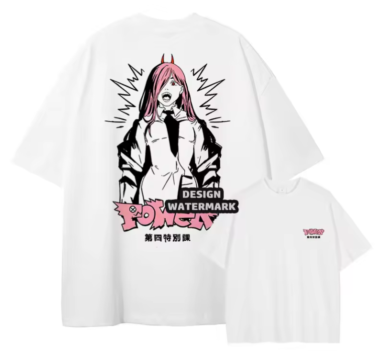 [Frieren] FRIEREN Camiseta extragrande blanca/albaricoque