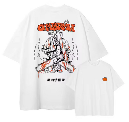 [Chainsaw Man] DENJI Oversized T-shirt