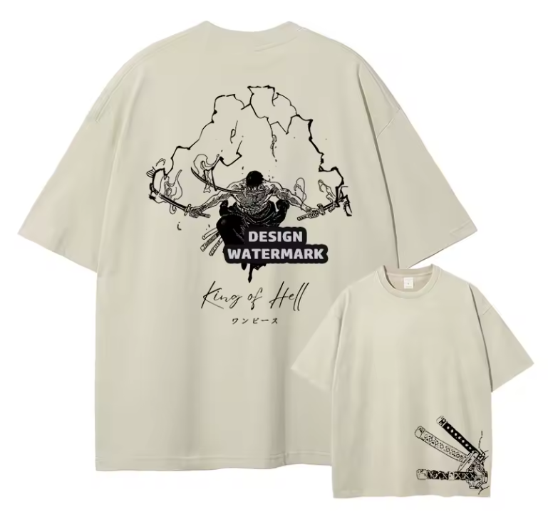 [One Piece] ZORO Oversized T-shirt