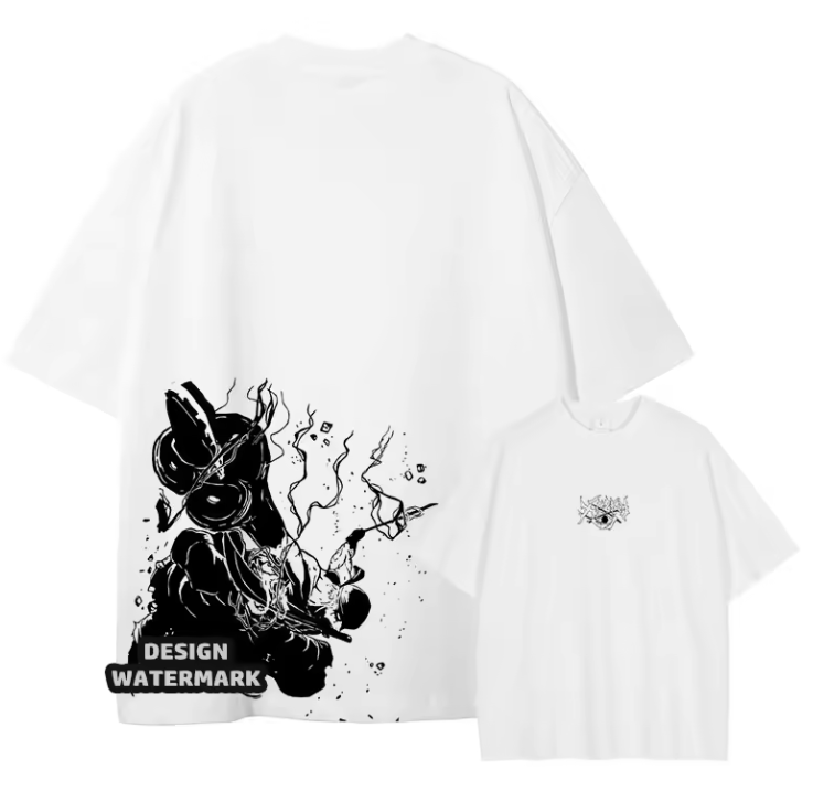 [One Piece] Camiseta vintage extragrande de JINBE