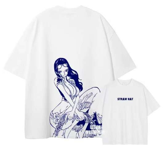 [One Piece] ROBIN Oversized T-shirt