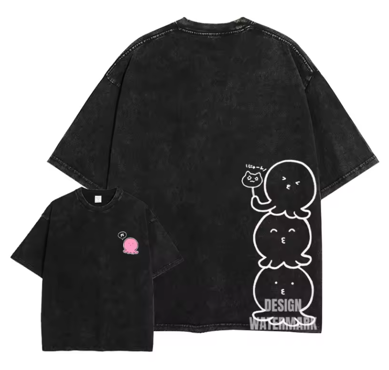 [Frieren] FRIEREN Camiseta extragrande blanca/albaricoque