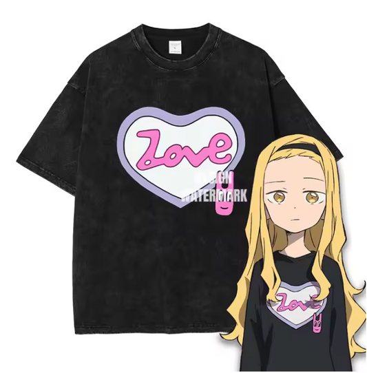 [Frieren] FRIEREN Camiseta extragrande blanca/albaricoque