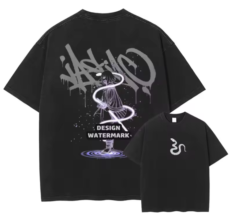[Demon Slayer] RENGOKU Camiseta vintage extragrande 2