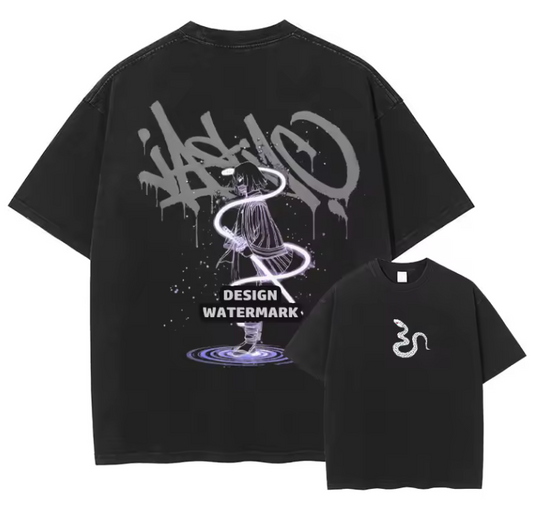 [Demon Slayer] RENGOKU Camiseta vintage extragrande 2