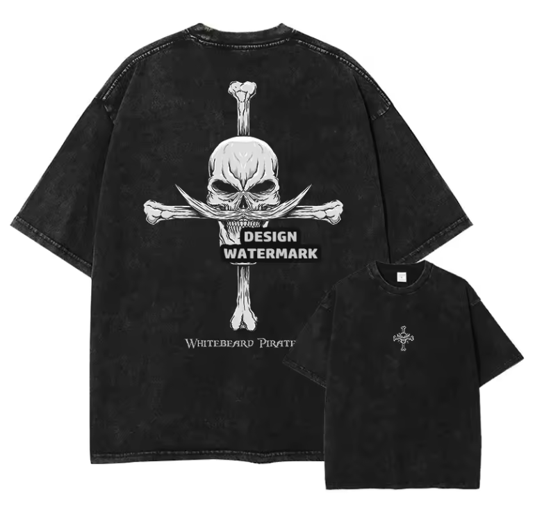 [One Piece] SHIROHIGE Oversized T-shirt