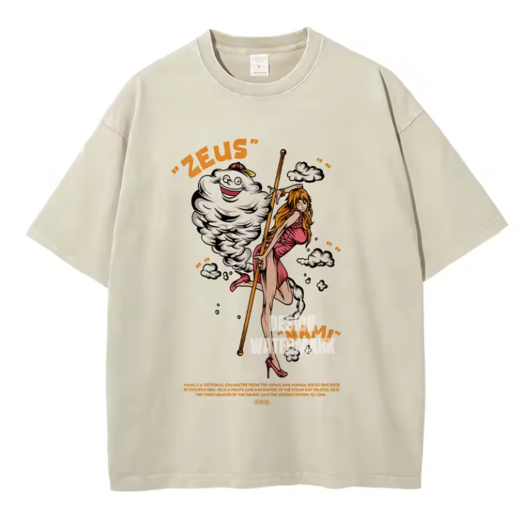 [One Piece] NAMI Oversized T-shirt