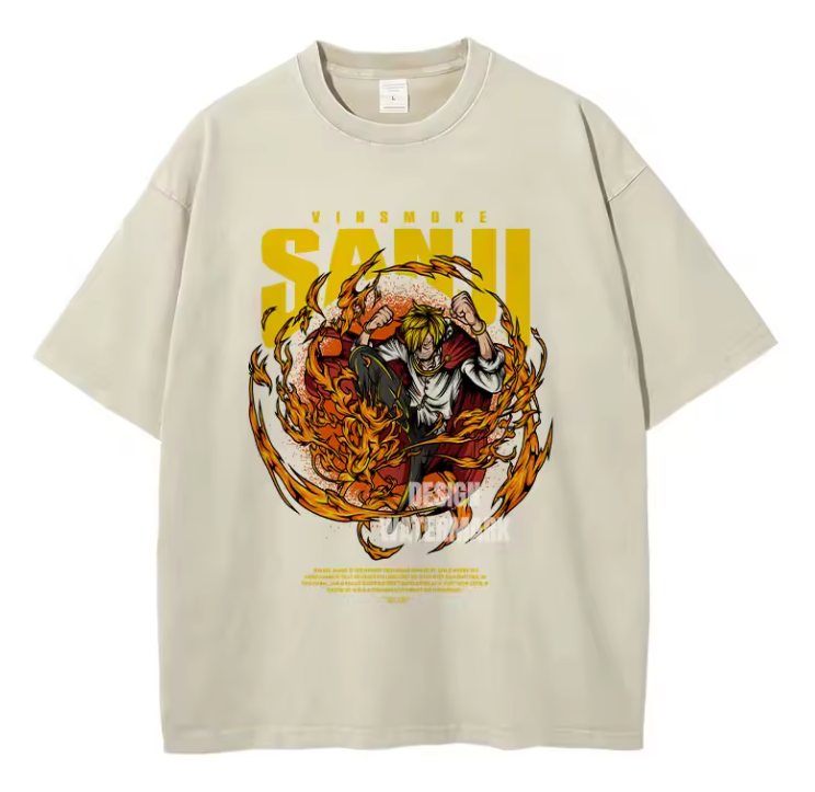[One Piece] SANJI Oversized T-shirt