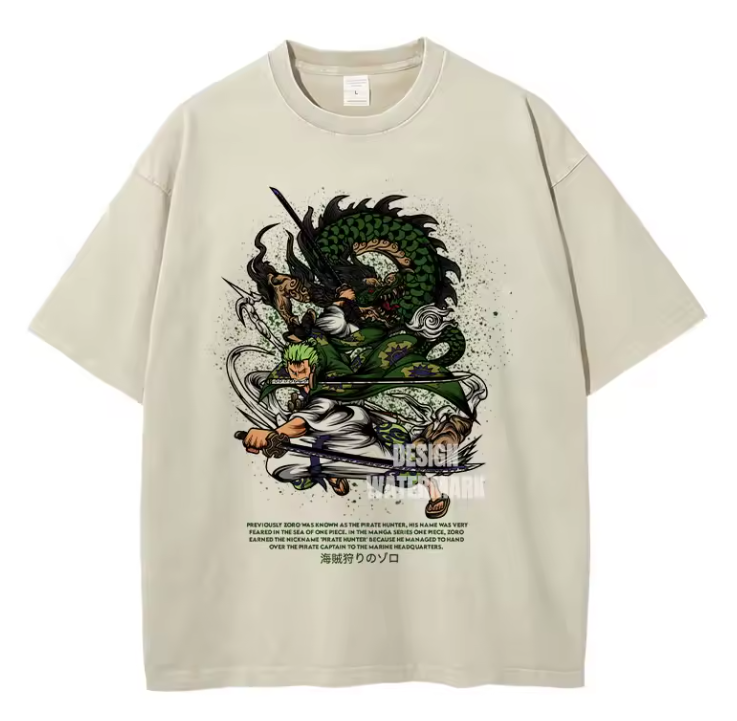 [One Piece] ZORO Oversized T-shirt