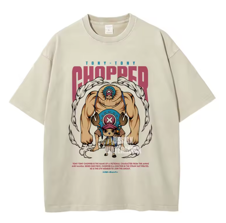 [One Piece] CHOPPER Oversized T-shirt