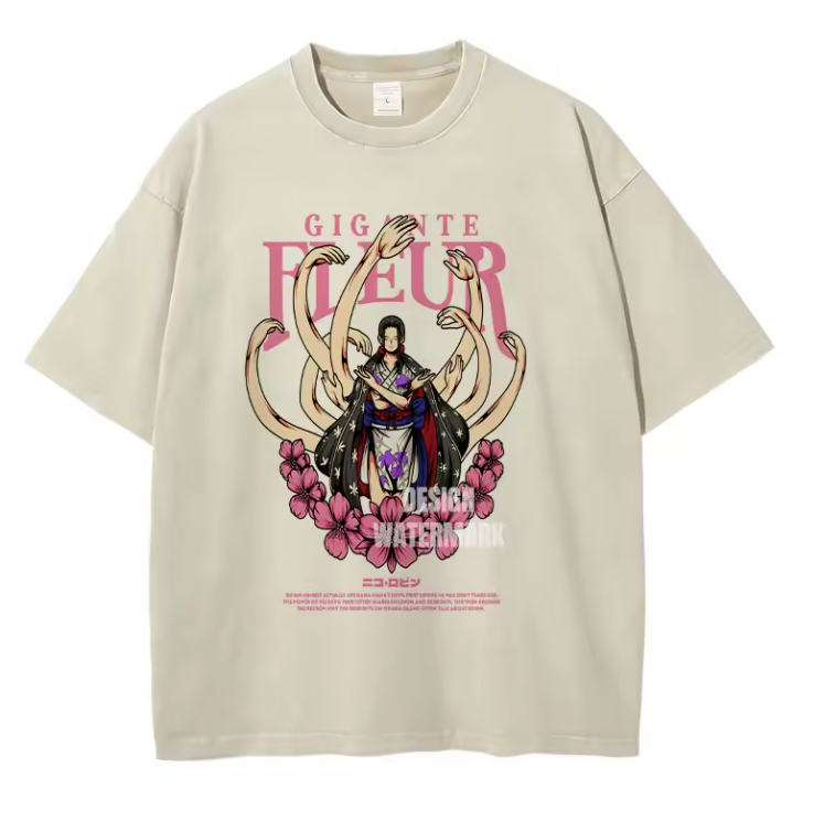 [One Piece] ROBIN Oversized T-shirt