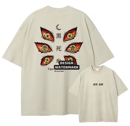 [Demon Slayer] RENGOKU Camiseta vintage extragrande 2