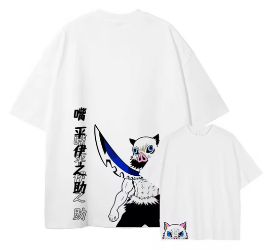 [Demon Slayer] RENGOKU Camiseta vintage extragrande 2