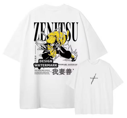 [Demon Slayer] RENGOKU Camiseta vintage extragrande 2