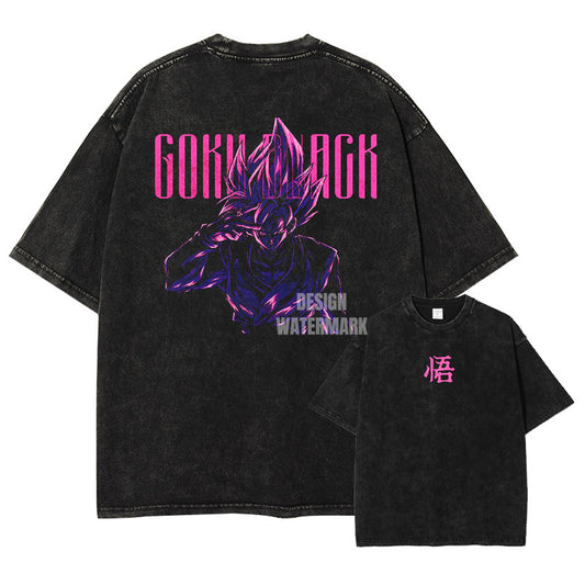 [Dragon Ball] GOKU BLACK Oversized Vintage T-shirt