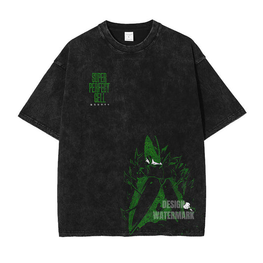 [Dragon Ball] CELL Oversized Vintage T-shirt
