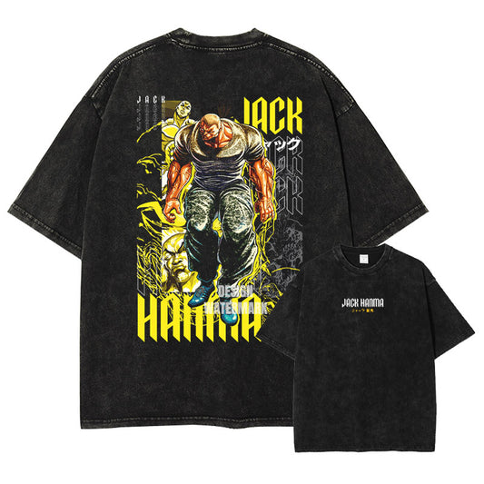 [Baki] Camiseta vintage extragrande JACK