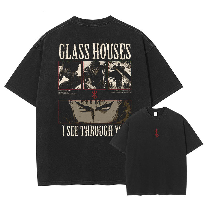 [Berserk] Oversized Vintage T-shirt 2