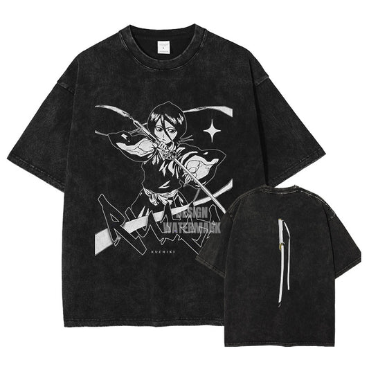 [Bleach] RUKIA Oversized Vintage T-shirt