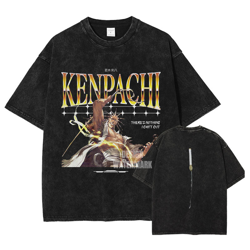 [Bleach] KENPACHI Oversized Vintage T-shirt