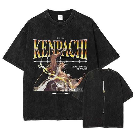 [One Piece] Camiseta vintage extragrande HANCOCK 3