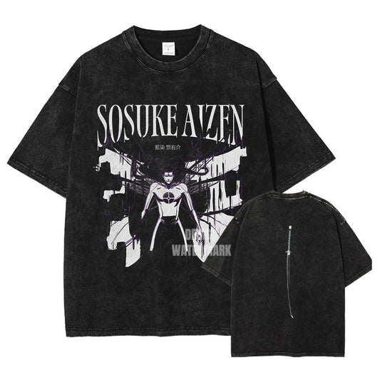 [Bleach] SOSUKE Oversized Vintage T-shirt