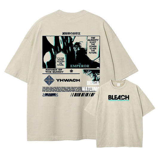 [Bleach] YHWACH Oversized Apricot T-shirt