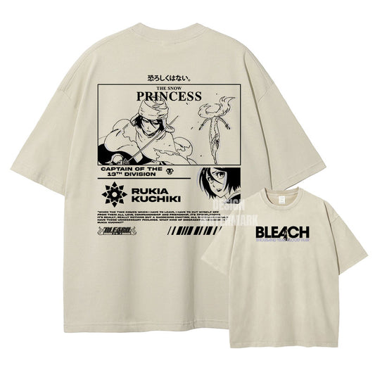 [Bleach] RUKIA Oversized Apricot T-shirt