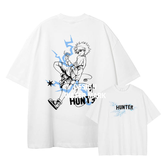 [Hunter x Hunter] KILLUA Oversized White T-shirt