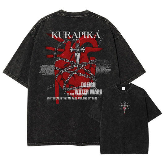 [Hunter x Hunter] KURAPIKA Oversized Vintage T-shirt