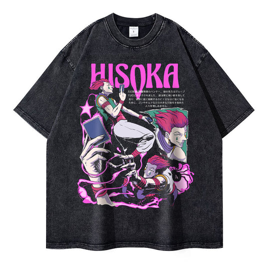 [Hunter x Hunter] HISOKA Oversized Vintage T-shirt