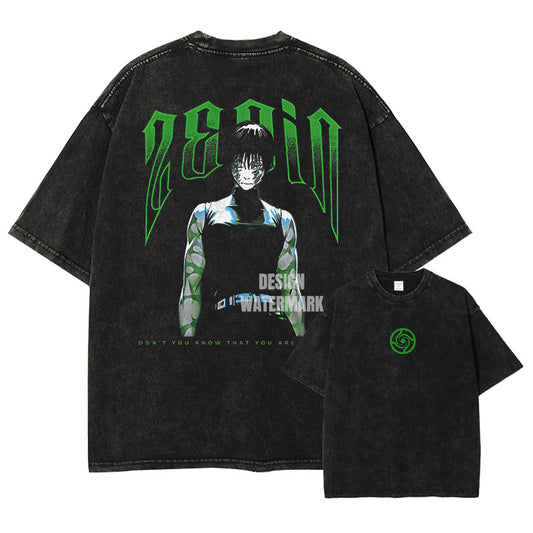 [Jujutsu Kaisen] MAKI Oversized Vintage T-shirt