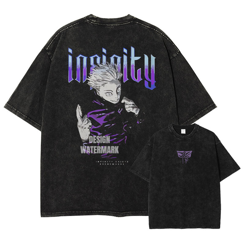 [Jujutsu Kaisen] GOJO Oversized Vintage T-shirt