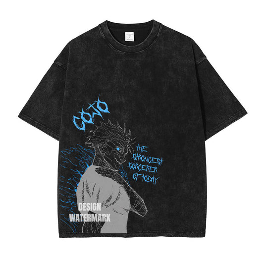 [Jujutsu Kaisen] GOJO Oversized Vintage T-shirt 2