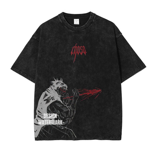 [Jujutsu Kaisen] CHOSO Oversized Vintage T-shirt 3