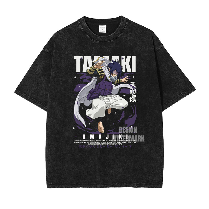 [My Hero Academia] TAMAKI Oversized Vintage T-shirt
