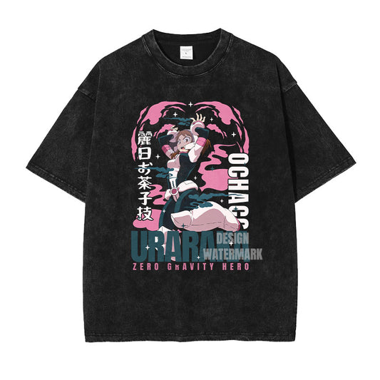 [My Hero Academia] OCHACO Oversized Vintage T-shirt