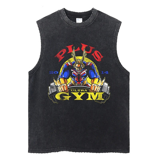 [One Piece] Camiseta vintage extragrande HANCOCK 3