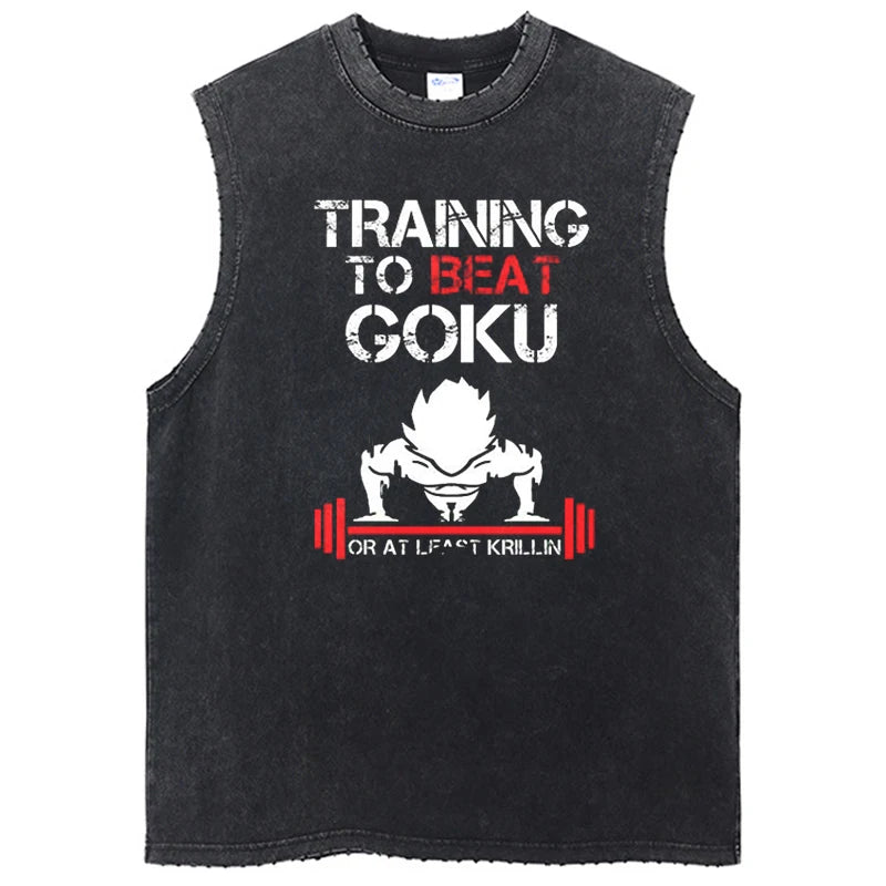 [Dragon Ball] TRAIN Oversized Tank Top
