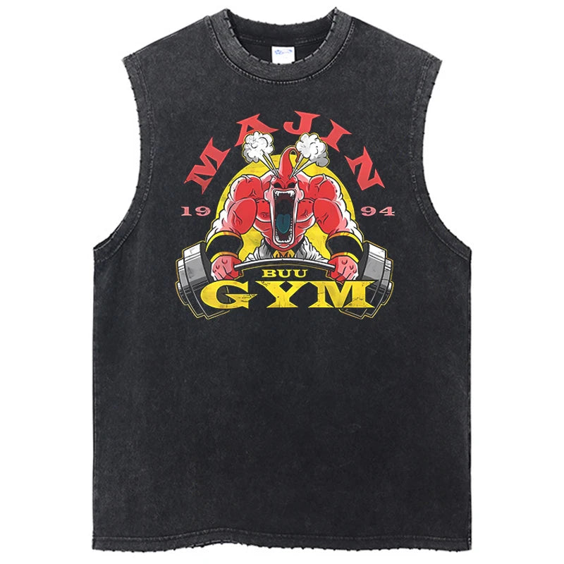 [One Piece] Camiseta vintage extragrande HANCOCK 3