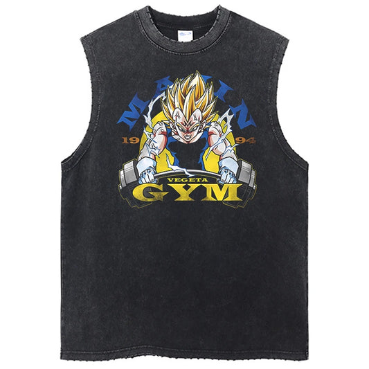 [One Piece] Camiseta vintage extragrande HANCOCK 3