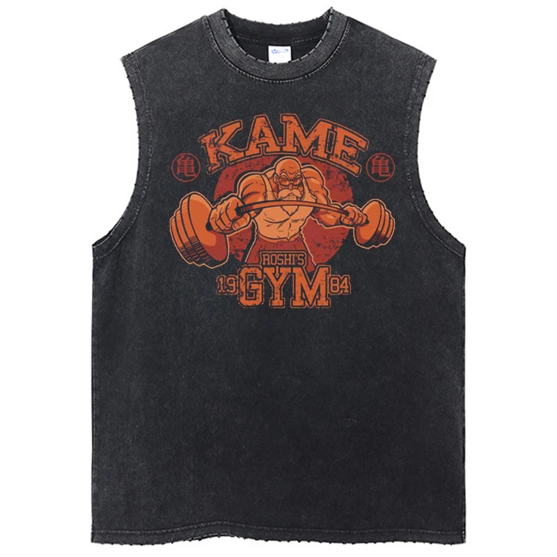 [One Piece] Camiseta vintage extragrande HANCOCK 3