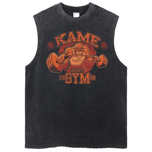 [One Piece] Camiseta vintage extragrande HANCOCK 3