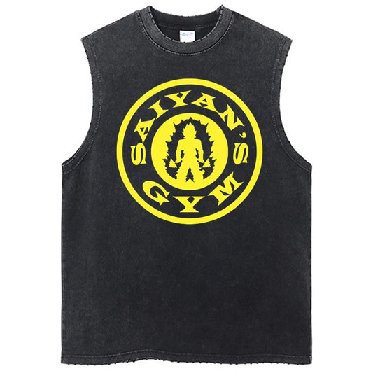 [Dragon Ball] SAIYAN Oversized Tank Top